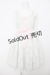 Angelic Pretty / Sweetie Ribbonジャンパースカート  ミント Y-26-04-07-045-AP-OP-SZ-ZY