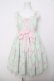 画像1: Angelic Pretty / Sweetie Ribbonジャンパースカート  ミント Y-26-04-07-045-AP-OP-SZ-ZY (1)