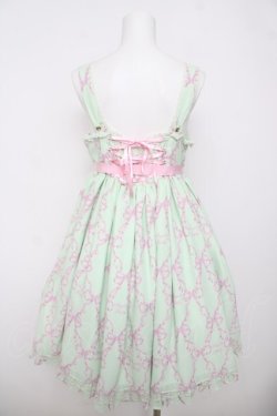 画像2: Angelic Pretty / Sweetie Ribbonジャンパースカート  ミント Y-26-04-07-045-AP-OP-SZ-ZY