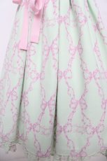 画像4: Angelic Pretty / Sweetie Ribbonジャンパースカート  ミント Y-26-04-07-045-AP-OP-SZ-ZY (4)
