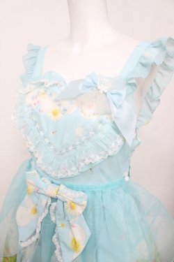 画像3: BABY, THE STARS SHINE BRIGHT / Thumbelina Fairy Tale〜未来への旅立ち〜柄ペタルエプロンジャンパースカート  サックス Y-26-04-07-047-BA-OP-SZ-ZY