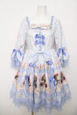 画像1: BABY, THE STARS SHINE BRIGHT / 夢色に花舞うPrincess Garden Party柄ワンピース  ラベンダー Y-26-04-07-051-BA-OP-SZ-ZY (1)