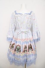 画像2: BABY, THE STARS SHINE BRIGHT / 夢色に花舞うPrincess Garden Party柄ワンピース  ラベンダー Y-26-04-07-051-BA-OP-SZ-ZY (2)