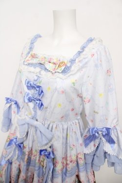 画像3: BABY, THE STARS SHINE BRIGHT / 夢色に花舞うPrincess Garden Party柄ワンピース  ラベンダー Y-26-04-07-051-BA-OP-SZ-ZY