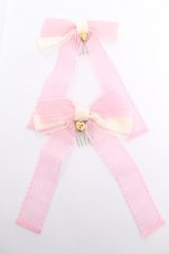 画像1: Angelic Pretty / Fleur Heartコーム  ピンク Y-26-04-07-008-AP-AC-SZ-ZY (1)