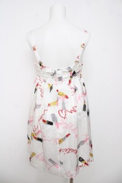 画像2: MILK / ラブ・ルージュスリップドレス  ホワイト Y-26-04-07-052-ML-OP-SZ-ZY