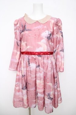 画像1: MILK / ムーンシャドウドレス  ピンク Y-26-04-07-053-ML-OP-SZ-ZY