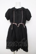Ank Rouge / レースリボンドーリーワンピース M 黒 Y-26-04-07-054-CA-OP-SZ-ZY
