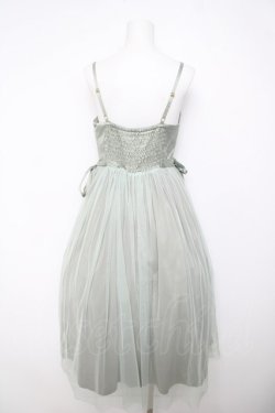 画像2: F i.n.t / サテンチュールキャミワンピース F ミント Y-26-04-07-057-CA-OP-SZ-ZY