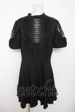 画像1: DARK IN LOVE / レースワンピース  黒 Y-26-04-07-064-PU-OP-SZ-ZY