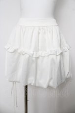画像1: axes femme POETIQUE / クラゲバルーンミニスカート M 白 Y-26-04-07-067-AX-SK-SZ-ZY (1)