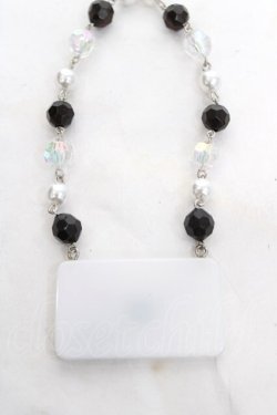 画像2: Angelic Pretty / Lovely Love Letterネックレス  黒 Y-26-04-07-001-AP-AC-SZ-ZY