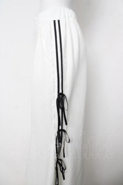 画像3: axes femme POETIQUE / ペチ付リボンラインロングスカート M 白 Y-26-04-07-069-AX-SK-SZ-ZY