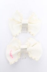 画像2: Angelic Pretty / きらきらビジューコーム  アイボリー Y-26-04-07-013-AP-AC-SZ-ZY (2)