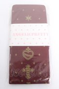 Angelic Pretty / Noble Collectionタイツ  ワイン Y-26-04-07-014-AP-AC-SZ-ZY