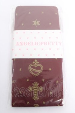 画像1: Angelic Pretty / Noble Collectionタイツ  ワイン Y-26-04-07-014-AP-AC-SZ-ZY