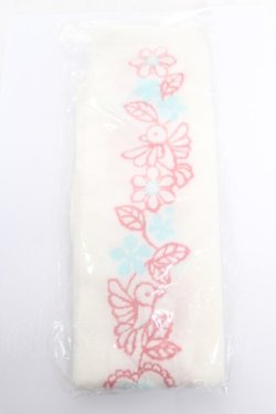 画像1: BABY, THE STARS SHINE BRIGHT / うさぎちゃんのキラキラ雫ランデヴーオーバーニー  白 Y-26-04-07-015-BA-ZA-SZ-ZY