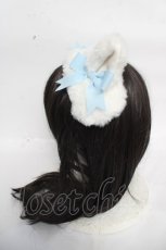 画像2: Angelic Pretty / Milk Catヘッドドレス  サックス Y-26-04-07-019-AP-AC-SZ-ZY (2)