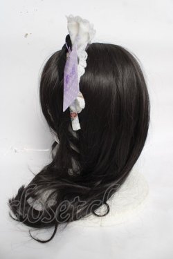 画像2: Angelic Pretty / Rose Tea Gardenカチューシャ  ブラック Y-26-04-07-021-AP-AC-SZ-ZY