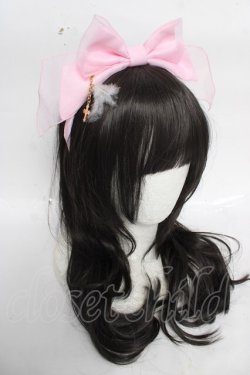画像1: Angelic Pretty / 羽根チャームカチューシャ  ピンク Y-26-04-07-022-AP-AC-SZ-ZY