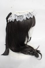 画像4: Angelic Pretty / Rose Tea Garden Cafeキャップ  黒 Y-26-04-07-024-AP-AC-SZ-ZY (4)