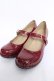 画像1: F i.n.t / エナメルストラップパンプス L ボルドー Y-26-04-07-027-CA-SH-SZ-ZY (1)