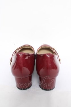 画像3: F i.n.t / エナメルストラップパンプス L ボルドー Y-26-04-07-027-CA-SH-SZ-ZY