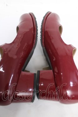 画像5: F i.n.t / エナメルストラップパンプス L ボルドー Y-26-04-07-027-CA-SH-SZ-ZY