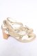 画像4: Angelic Pretty / Heartセパレートシューズ L ゴールド Y-26-04-07-028-AP-SH-SZ-ZY (4)