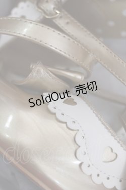 画像7: Angelic Pretty / Heartセパレートシューズ L ゴールド Y-26-04-07-028-AP-SH-SZ-ZY