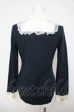 画像2: Angelic Pretty / 素敵なタキシードカットソー  紺 Y-26-04-07-030-AP-TO-SZ-ZY