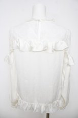 画像2: Angelic Pretty / Lacy Frillブラウス  白 Y-26-04-07-034-AP-BL-SZ-ZY (2)