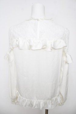 画像2: Angelic Pretty / Lacy Frillブラウス  白 Y-26-04-07-034-AP-BL-SZ-ZY
