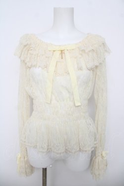 画像1: Angelic Pretty / Holy Rosaryブラウス  アイボリー Y-26-04-07-035-AP-BL-SZ-ZY