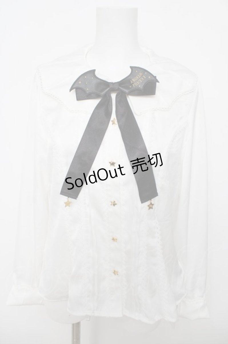 画像1: Angelic Pretty / Angelic Batブラウス  白 Y-26-04-07-036-AP-BL-SZ-ZY (1)