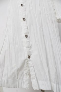 画像4: ALGONQUINS / ロングシャツ  白 Y-26-04-09-028-AL-BL-AS-ZY