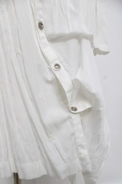 画像5: ALGONQUINS / ロングシャツ  白 Y-26-04-09-028-AL-BL-AS-ZY