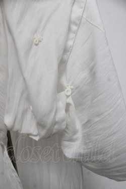 画像6: ALGONQUINS / ロングシャツ  白 Y-26-04-09-028-AL-BL-AS-ZY