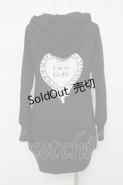 画像2: HELL CAT PUNKS / スピンドルパーカー  黒 Y-26-04-09-029-PU-TO-AS-ZY