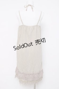 画像2: axes femme / ストラップ付きインナーワンピース  ベージュ Y-26-04-09-039-AX-OP-SZ-ZY