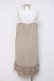 画像2: axes femme / ストラップ付きインナーワンピース  ベージュ Y-26-04-09-039-AX-OP-SZ-ZY (2)