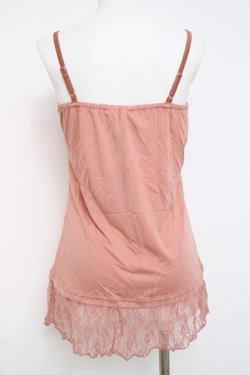 画像2: axes femme / ミニローズロングキャミ  ピンク Y-26-04-09-041-AX-TO-SZ-ZY
