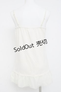 画像2: axes femme / フラワーレースキャミソール  生成り Y-26-04-09-043-AX-TO-SZ-ZY