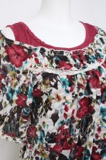 画像3: axes femme / レイヤードカットソー  白ｘピンク Y-26-04-09-057-AX-TO-AS-ZY (3)