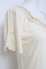 画像3: axes femme / 袖モチーフ付きインナープルオーバー  オフ Y-26-04-09-058-AX-TO-AS-ZY (3)