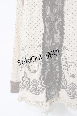 画像3: axes femme / ドットプリントカットソー  オフ Y-26-04-09-062-AX-TO-AS-ZY