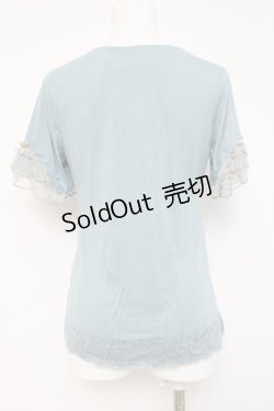 画像2: axes femme / レースデザインカットソー   Y-26-04-09-079-AX-TO-AS-ZY