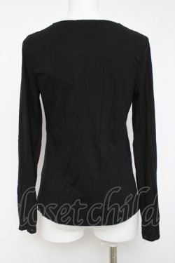 画像2: axes femme / 袖口2WAYインナーPO  黒 Y-26-04-09-086-AX-TO-SZ-ZY