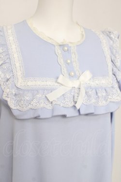 画像3: DearMyLove / ヨークデザインワンピース  サックス Y-26-04-09-106-EL-OP-SZ-ZY