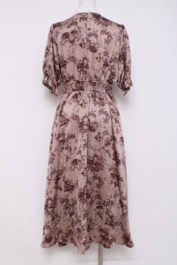 画像2: m petit by misako / トワルドジュイワンピース M 中桃 Y-26-04-09-107-LO-OP-SZ-ZY